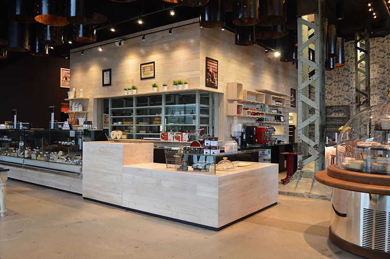 Ébénisterie meuble commercial Laval
